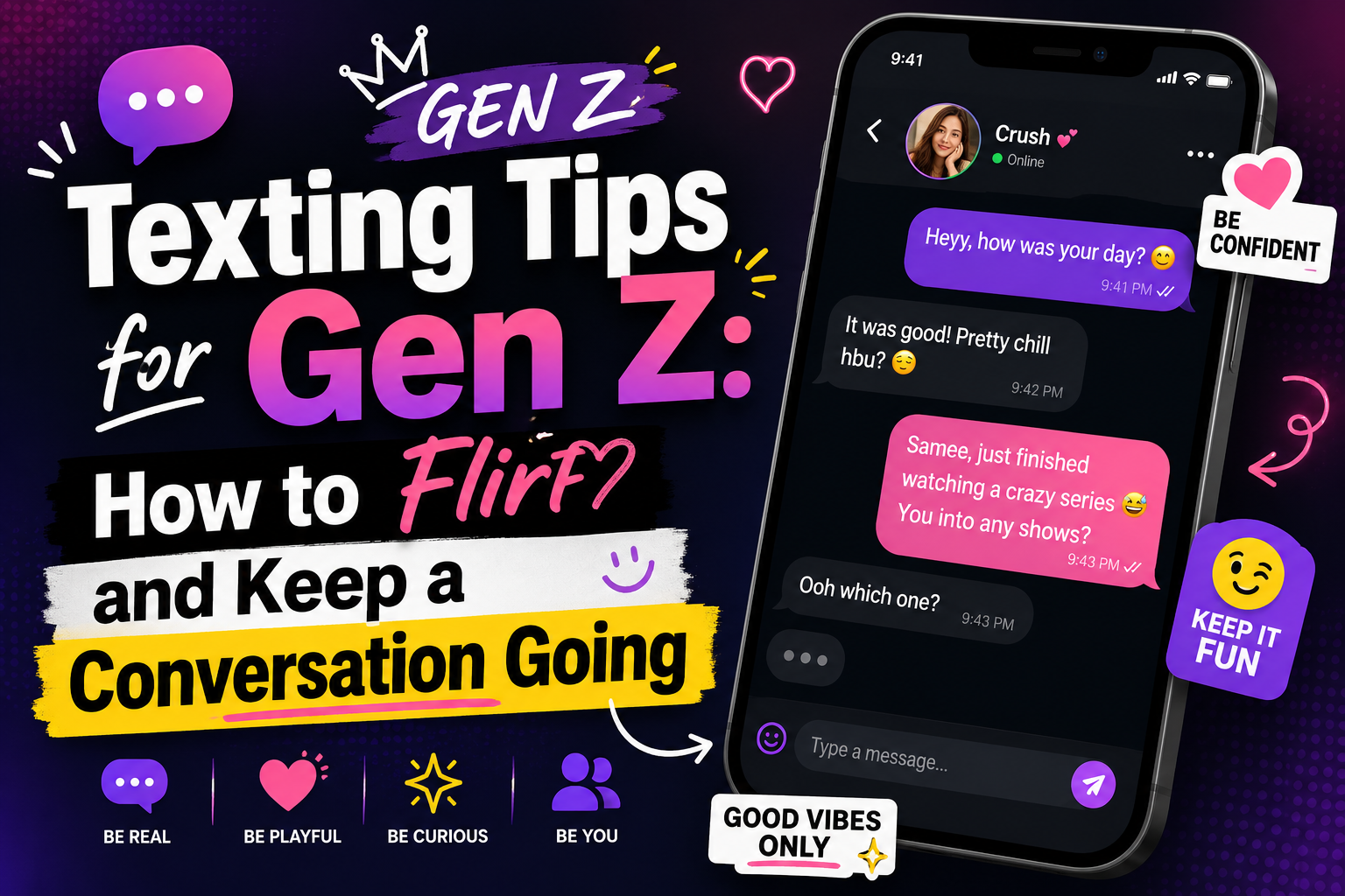 Texting Tips for Gen Z: How to converse and Keep a Conversation Going in 2026