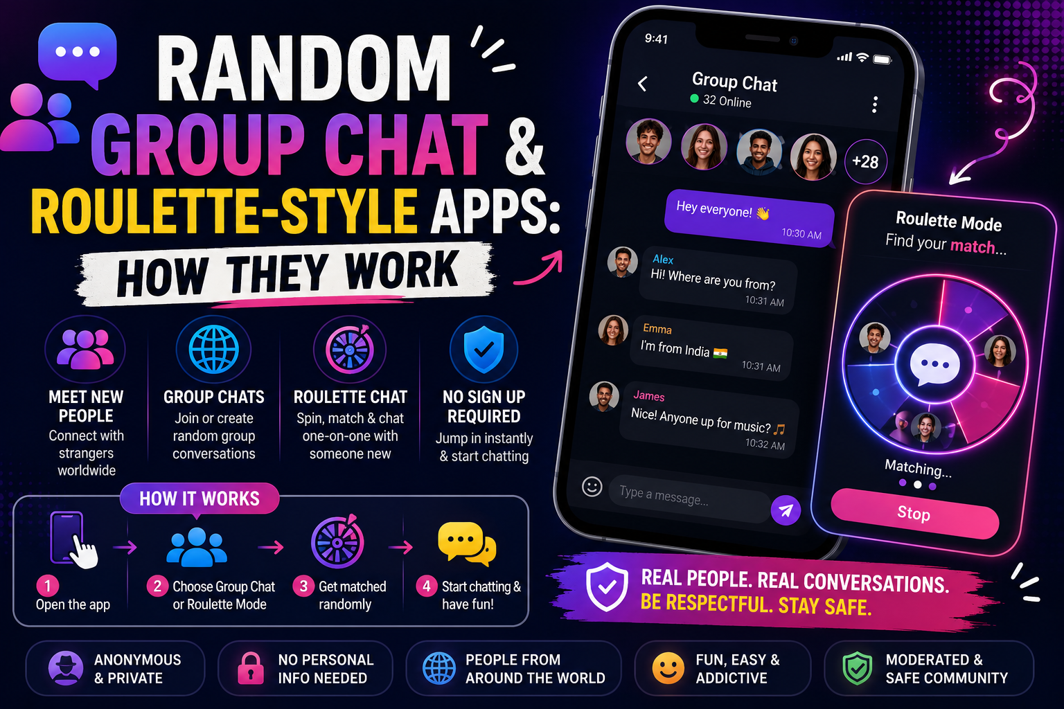 Is It Safe? A Guide to Free Random Chat and Stranger Video Call Apps in 2026